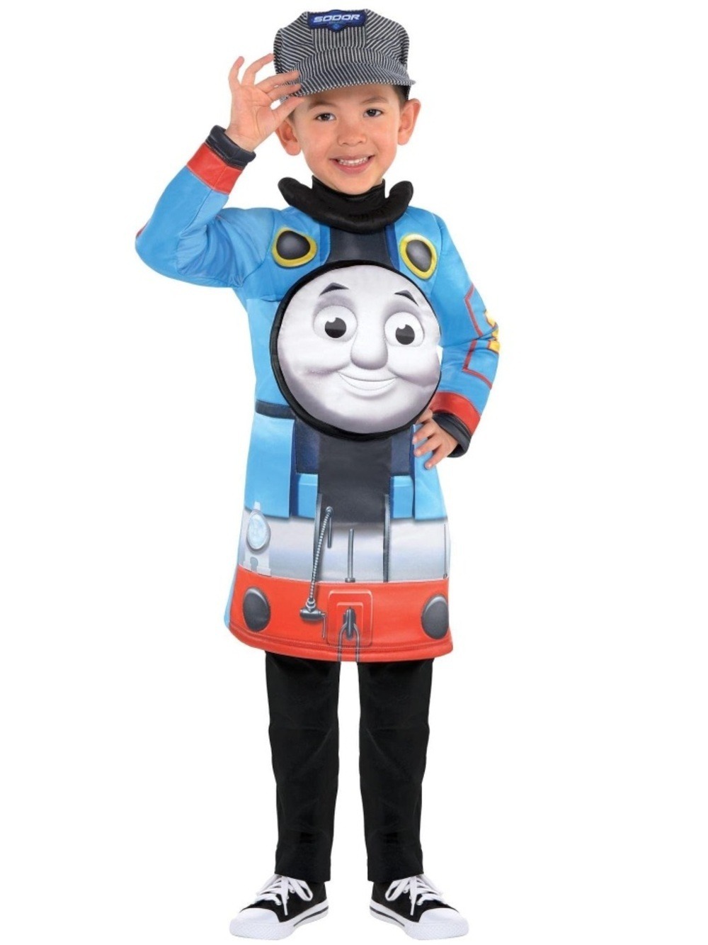 Thomas and Friends Thomas the Tank Engine Train Kids Costume Size Toddler 3-4